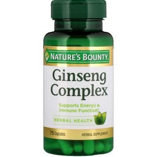 Nature's Bounty, 朝鮮人参コンプレックス、 75カプセル