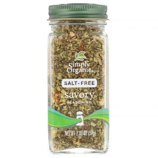 Simply Organic, 塩分ゼロシーズニング、コクのある味、57g