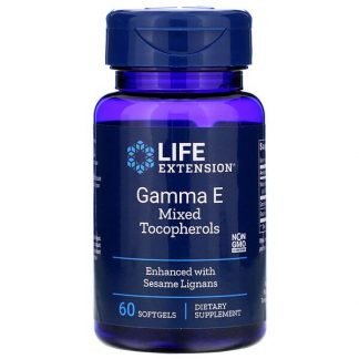 Life Extension, ガンマE混合トコフェロール、ソフトジェル60錠
