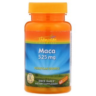 Thompson, Maca, 525 mg, 60 Vegetarian Capsules
