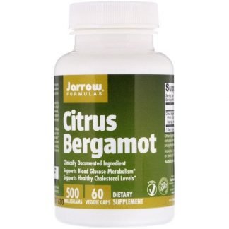 Jarrow Formulas, シトラス・ベルガモット、500 mg、60ベジカプセル