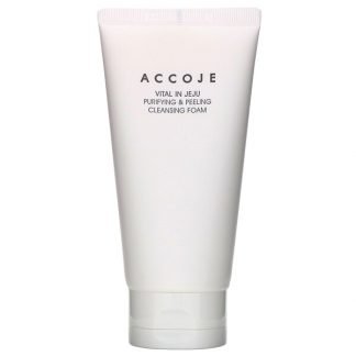 Accoje, バイタルインチェジュ、ピュリファイング&ピーリングクレンジングフォーム、150ml