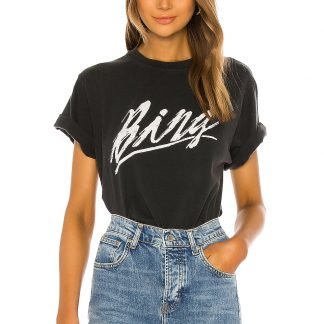 BINGグラフィックTシャツ,ANINEBING