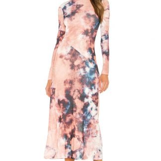 TIEDYEミディ丈ドレス,Bardot