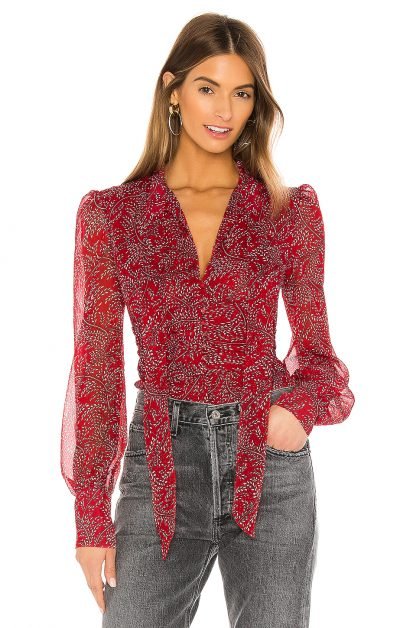 FLORALブラウス,Bardot