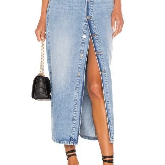 VENLAデニムミディスカート,Dr.Denim