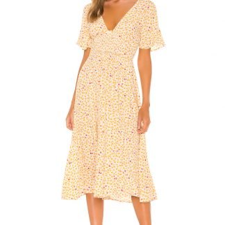 INFULLBLOOMミディ丈ドレス,FreePeople