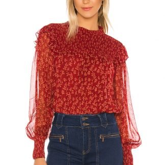 ROMA透け感のあるブラウス,FreePeople