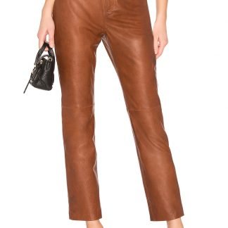 LEATHERSTRAIGHTLEGパンツ,LPA