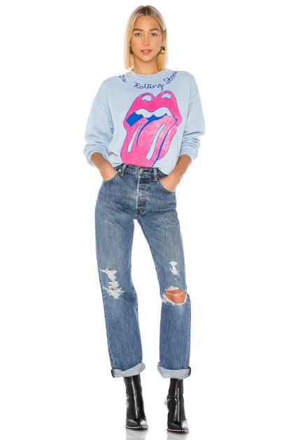 ROLLINGSTONESグラフィックスウェットシャツ,Madeworn - 画像 (5)