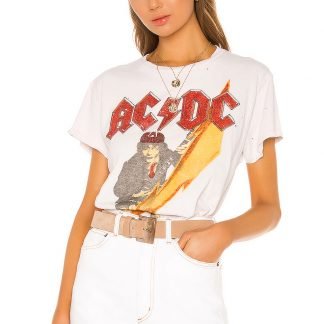 ACDCバンドTシャツ,Madeworn