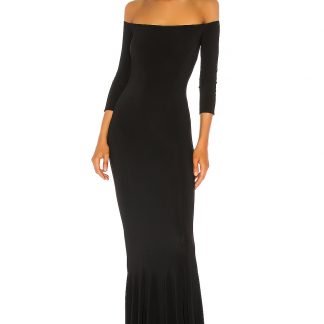 オフショルダーフィッシュテールガウン,NormaKamali