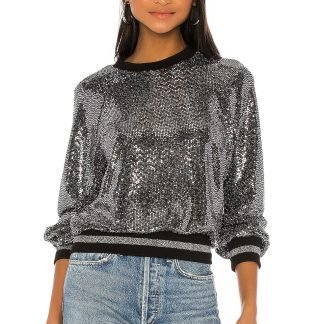 MIRRORBALLスパンコールスウェットシャツ,Pam&Gela