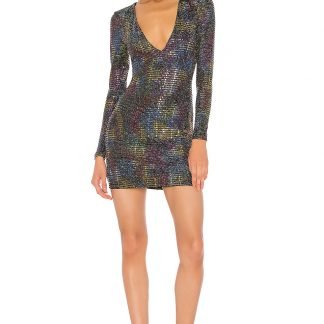 ELSIEディープVネックドレス,superdown