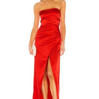 LORENストラップレスマキシドレス,superdown