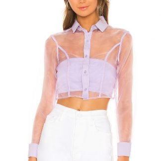 HELENAボタンアップトップ,superdown