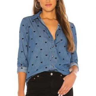 SCATTEREDHEARTSデニムトップ,Splendid