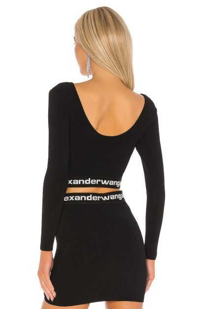 BODYCONクロップトップ,TbyAlexanderWang - 画像 (3)