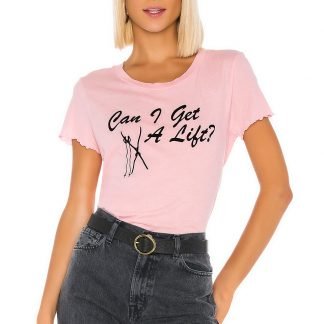 GETALIFT格子柄縁Tシャツ,WildfoxCouture