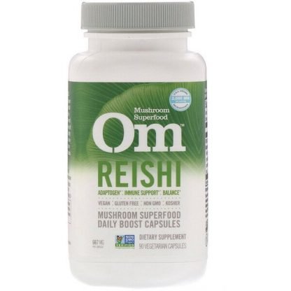Organic Mushroom Nutrition, 霊芝、667mg、植物性カプセル90錠