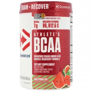Dymatize Nutrition, アスリートBCAA、スイカ味、300g（10.58oz）