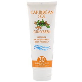 Caribbean Solutions, 日焼け止め、SPF 30、4オンス