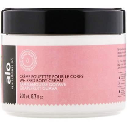 Fruits & Passion, AOL、ホイップドボディークリーム、グレープフルーツグアバ、200ml（6.7fl oz）