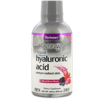Bluebonnet Nutrition, Beautiful Ally Liquid Hyaluronic Acid, Mixed Berry Flavor, 16 fl oz (472 ml)