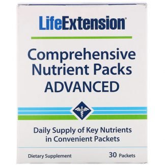 Life Extension, コンプリヘンシブニュートリエントパックアドバンスト、30袋 (Discontinued Item)