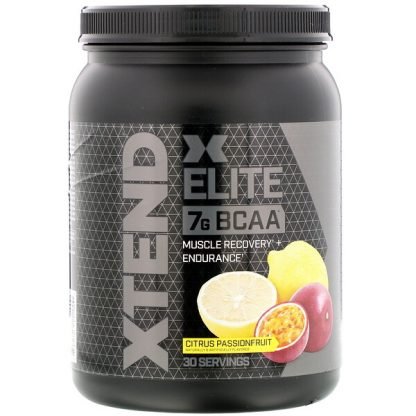 Scivation, Xtend Elite（エクステンドエリート）、7G BCAA、シトラスパッションフルーツ、540g（1.19lb）