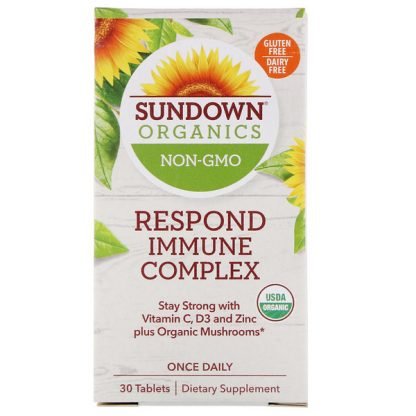 Sundown Organics, リスポンド免疫コンプレックス、30錠