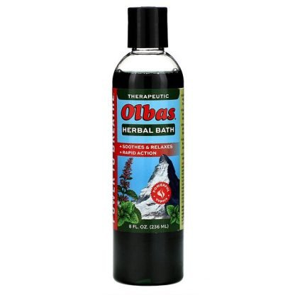 Olbas Therapeutic, ハーバル・バス、8液量オンス (236 ml)