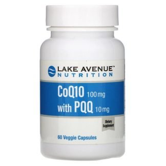 Lake Avenue Nutrition, PQQ配合CoQ10、植物性カプセル60粒