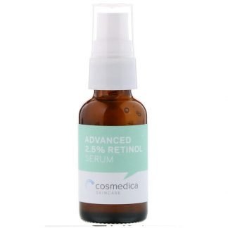 Cosmedica Skincare, アドバンスト2.5％レチノールセラム、30ml（1oz）
