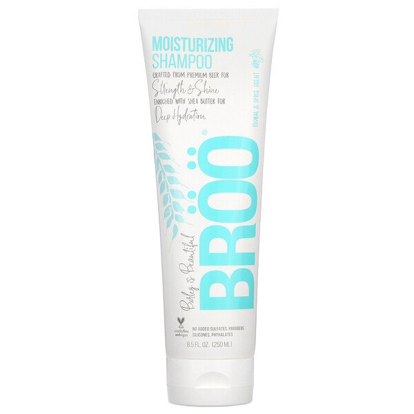 BRöö, Moisturizing Shampoo, Floral & Spice Scent, 8.5 fl oz (250 ml)