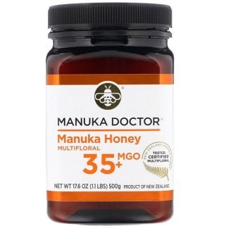 Manuka Doctor, Manuka Honey Multifloral, MGO 35+, 17.6 oz (500 g)