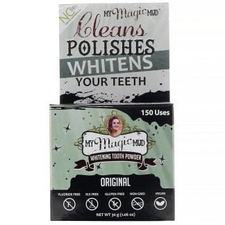 My Magic Mud, ホワイトニング・トゥース・パウダー(Whitening Tooth Powder)、オリジナル、30g