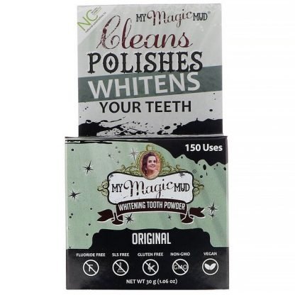 My Magic Mud, ホワイトニング・トゥース・パウダー(Whitening Tooth Powder)、オリジナル、30g