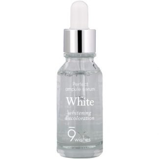 9Wishes, アンプルセラム、ホワイト、25 ml（0.85 fl oz）