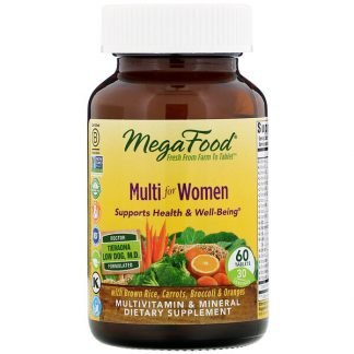 MegaFood, マルチ 女性用、 60 タブレット