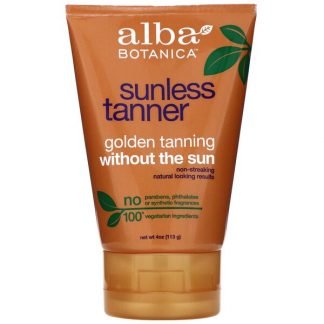 Alba Botanica, Sunless Tanner, 4 oz (113 g)