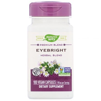 Nature's Way, Eyebright Herbal Blend, 916 mg, 100 Vegan Capsules