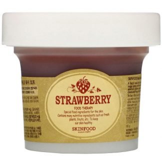 Skinfood, ブラックシュガー、ストロベリー・マスク・ウォッシュオフ、100 g
