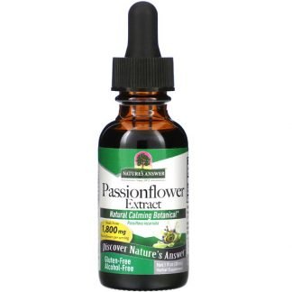 Nature's Answer, Passionflower Extract, Alcohol-Free, 1 fl oz (30 ml)