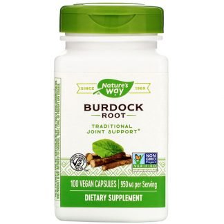 Nature's Way, Burdock Root, 950 mg, 100 Vegan Capsules