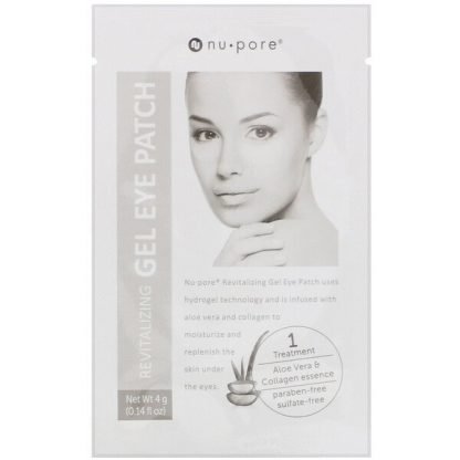 Nu-Pore, 活性化ジェルパッチ, アロエベラエキスを使用, 4パッチ