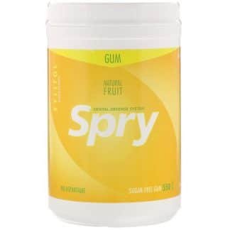 Xlear, Spry, Chewing Gum, Natural Fresh, Sugar Free, 550 Count, (660 g)