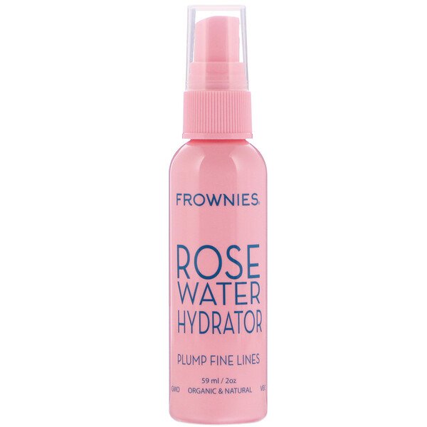 Frownies, ローズ・ウォーター・ハイドレータースプレー, 2 オンス (59 ml)