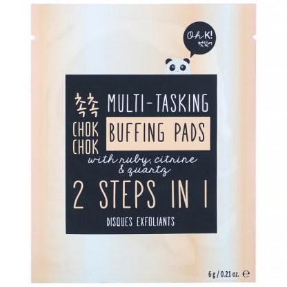 Oh K!, Chok Chok, Multi-Tasking Buffing Pads, 12 Pads, 0.21 oz (6 g) Each