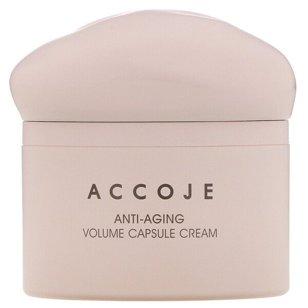 Accoje, アンチエイジング、ボリュームカプセルクリーム、50ml